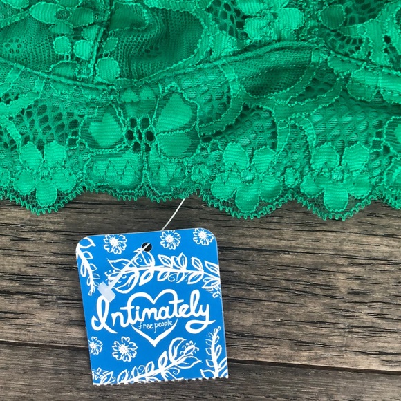 Free People halter green bralette - Picture 5 of 10